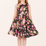 Kids Audrey Divinity Dress - Black