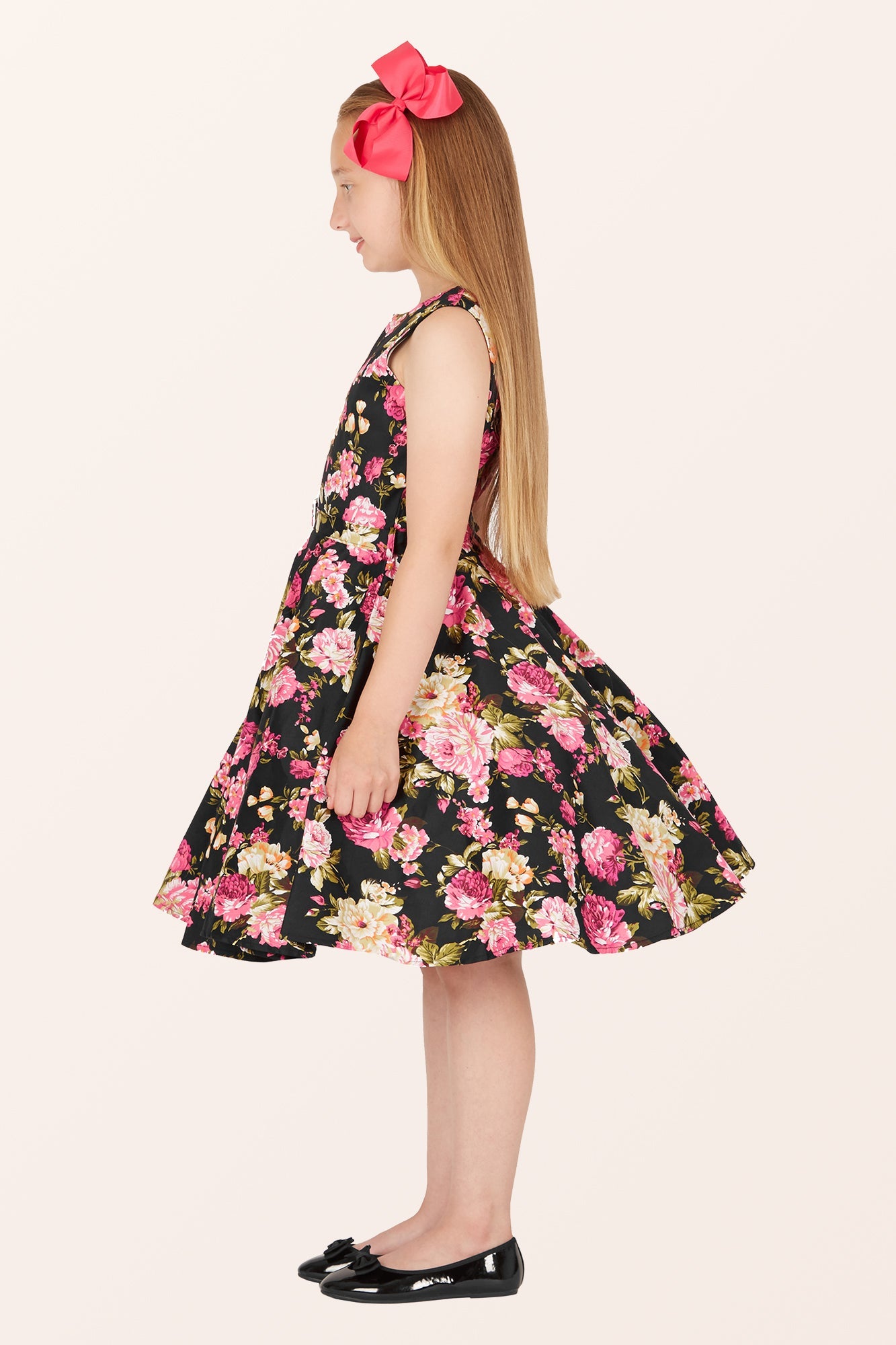 Kids Audrey Divinity Dress - Black