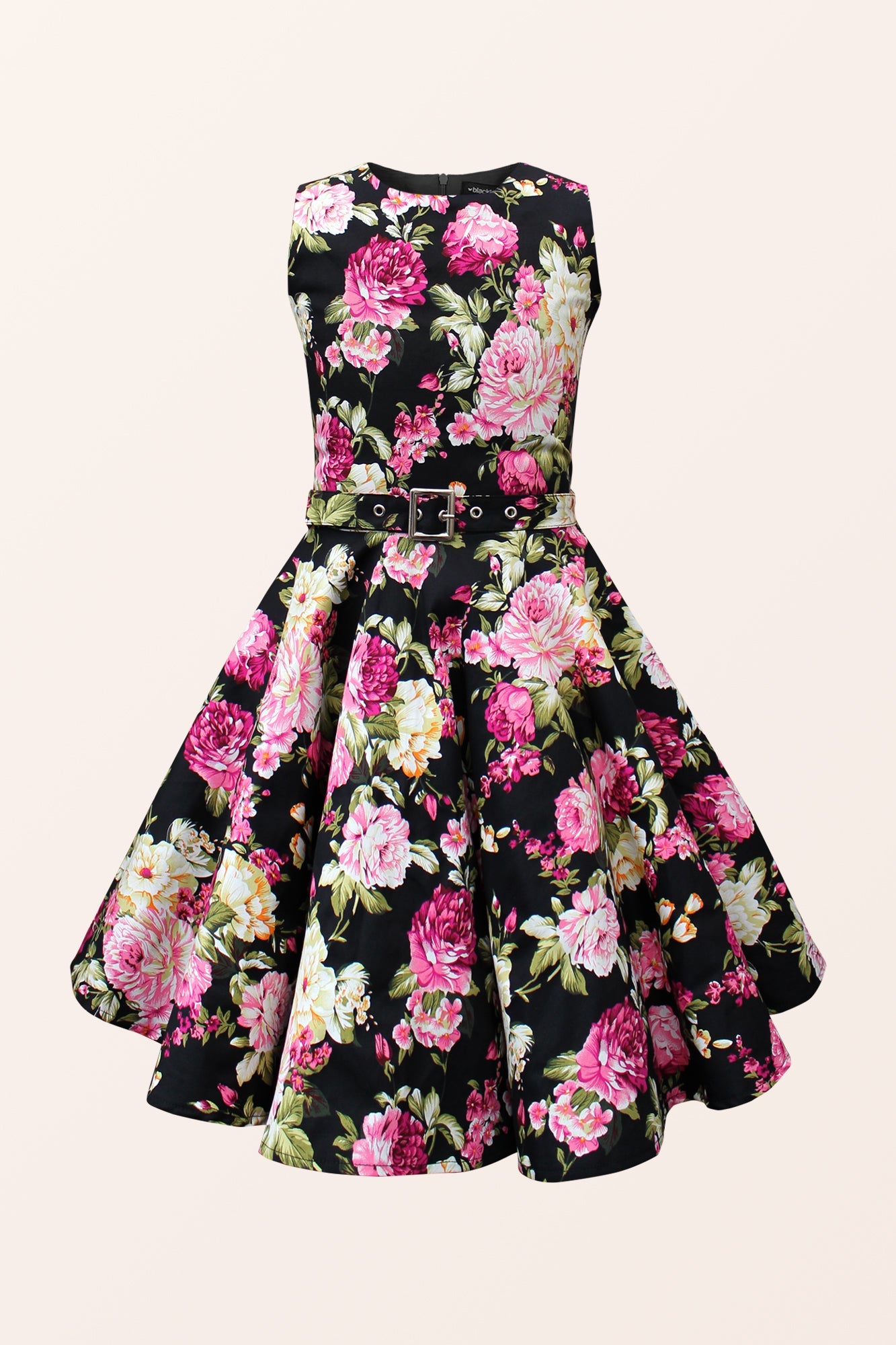 Kids Audrey Divinity Dress - Black
