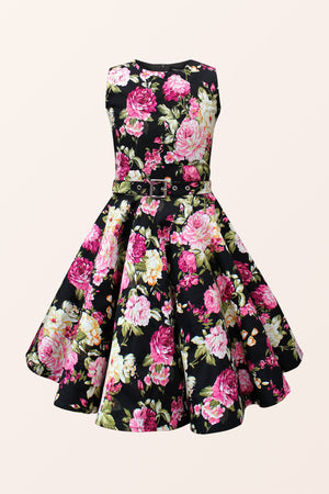 Kids Audrey Divinity Dress - Black