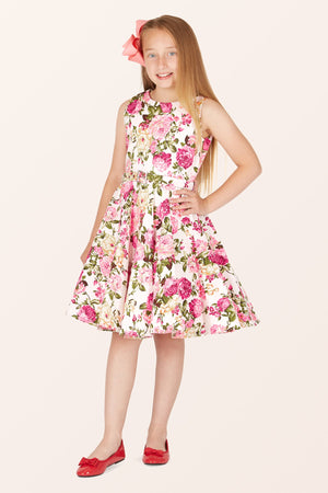 Kids Audrey Divinity Dress - Ivory