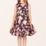 Kids Audrey Divinity Dress - Midnight Blue