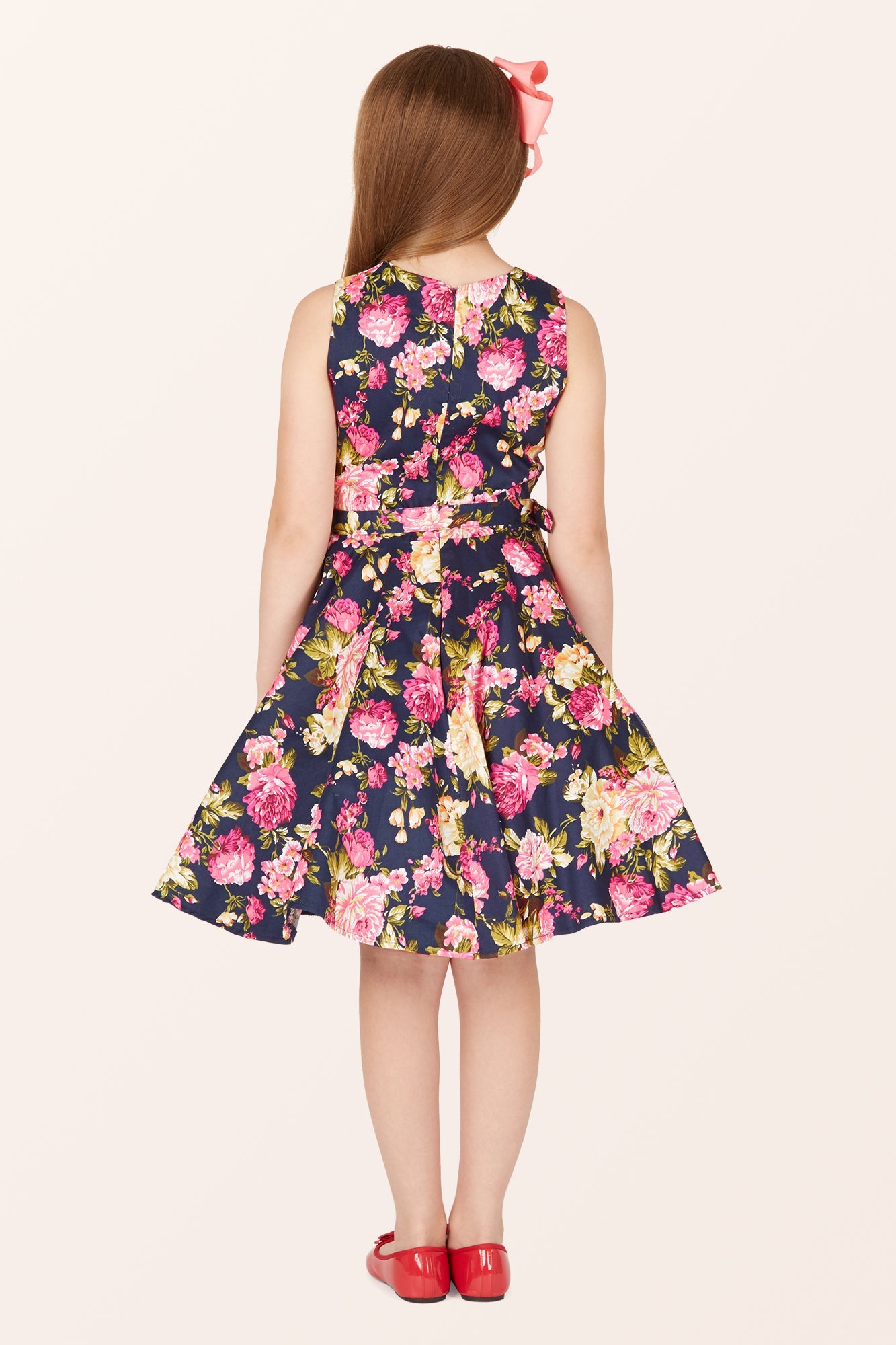 Kids Audrey Divinity Dress - Midnight Blue