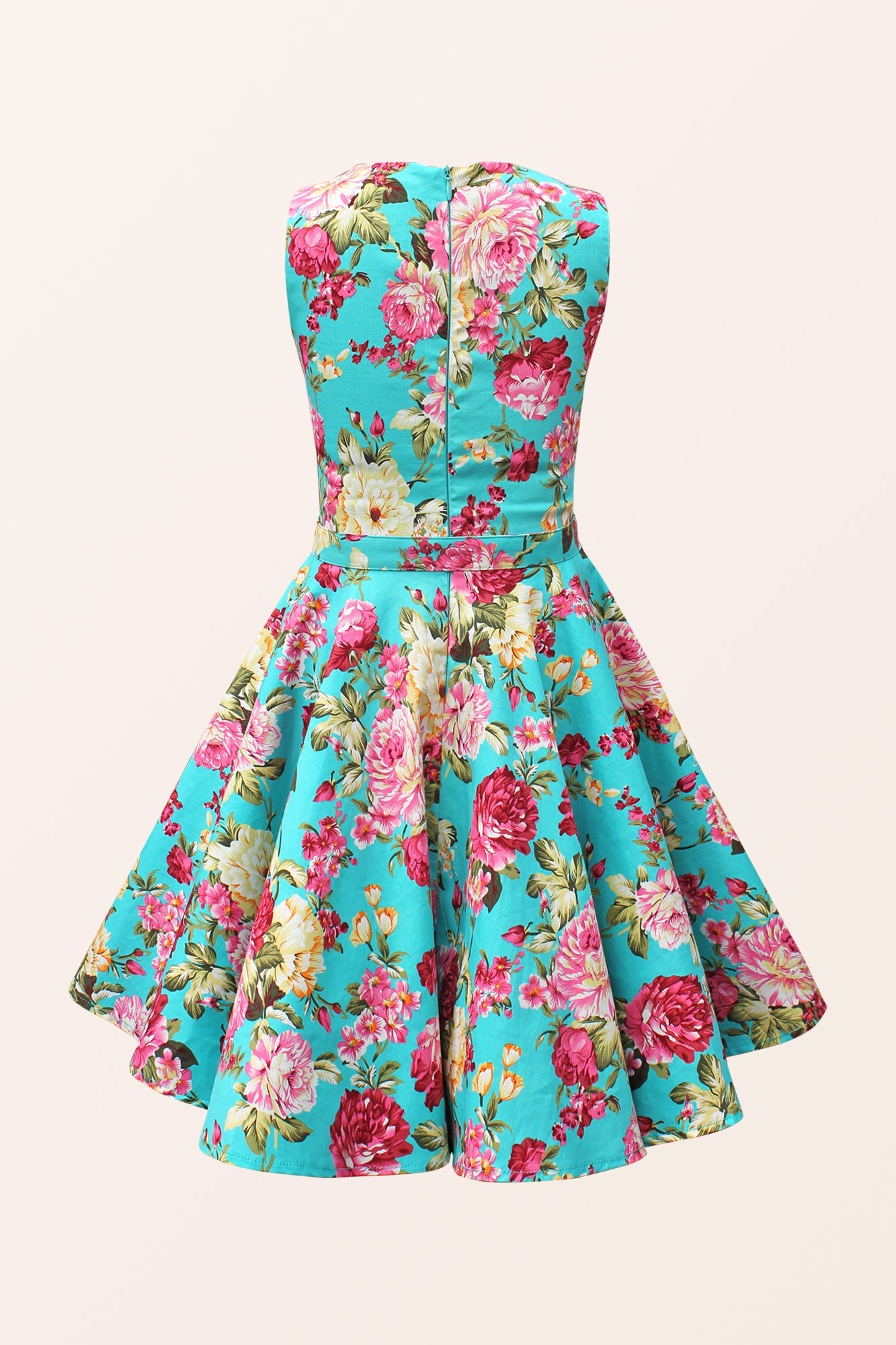 Kids Audrey Divinity Dress - Turquoise