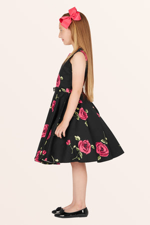 Kids Audrey Infinity Dress - Red