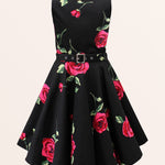 Kids Audrey Infinity Dress - Red