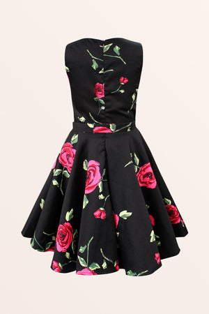 Kids Audrey Infinity Dress - Red