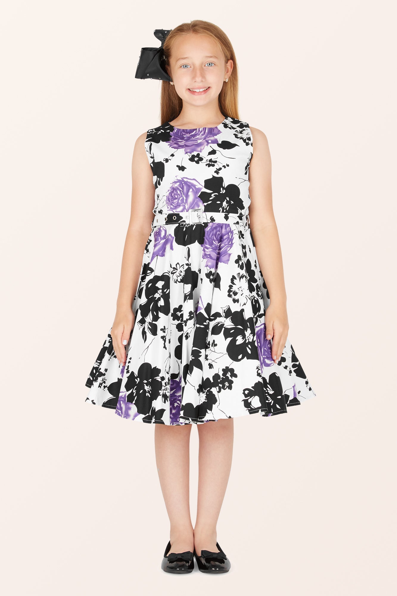 Kids Audrey Serenity Dress - Purple