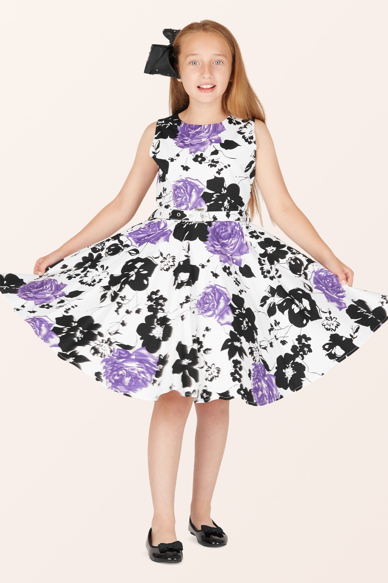 Kids Audrey Serenity Dress - Purple