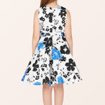 Kids Audrey Serenity Dress - Blue