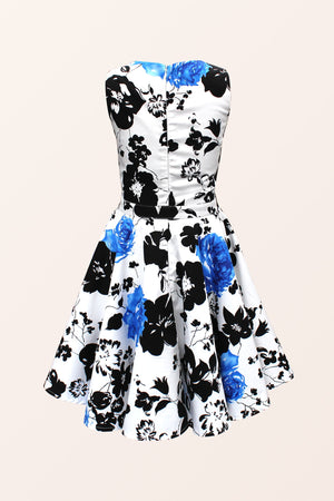 Kids Audrey Serenity Dress - Blue