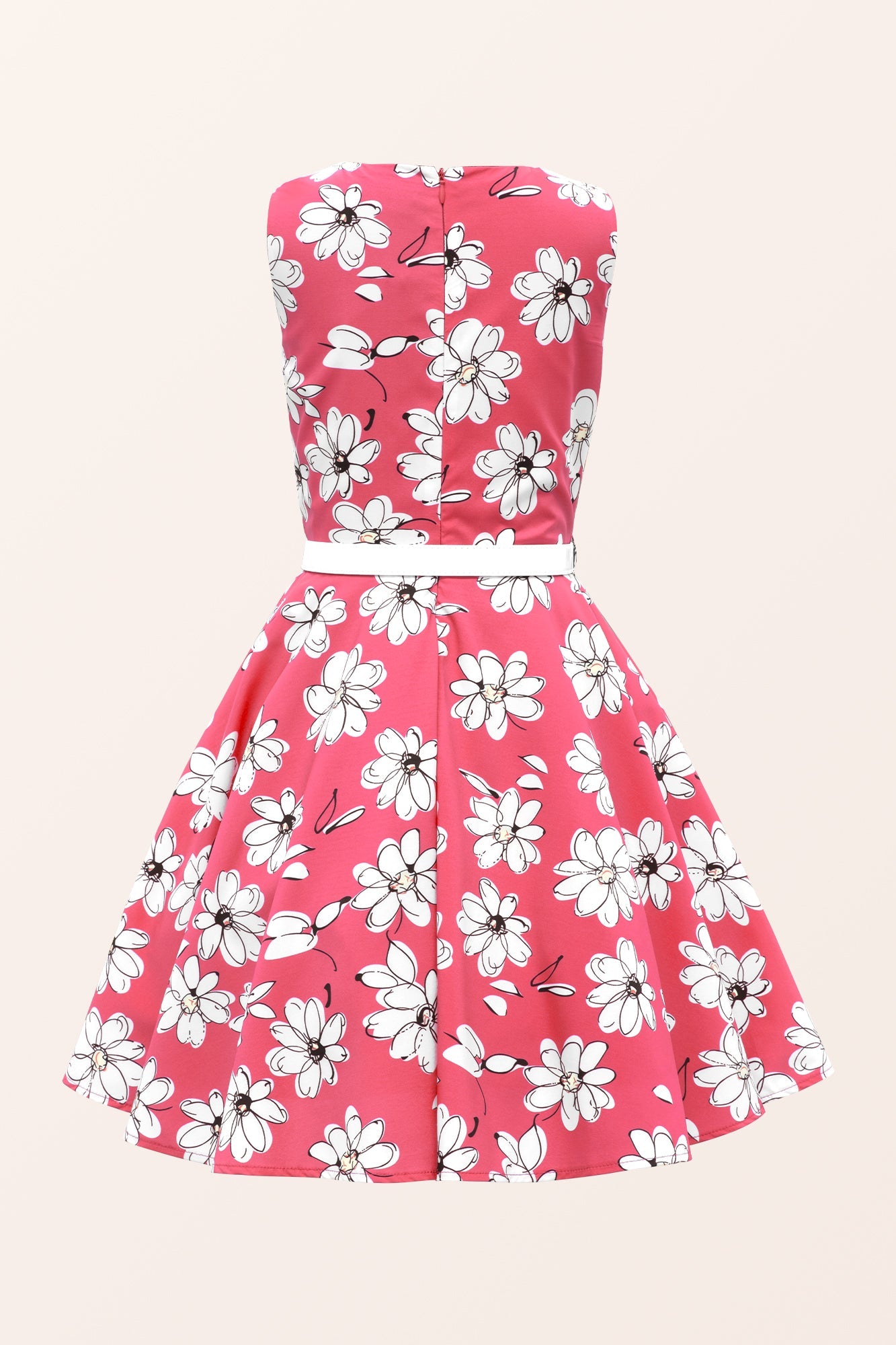 Kids Audrey Daisy Dress - Pink