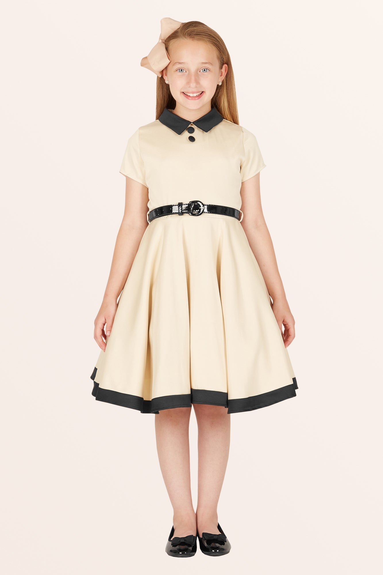 Kids Lucy Clarity Dress - Champagne