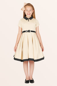 Kids Lucy Clarity Dress - Champagne