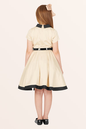 Kids Lucy Clarity Dress - Champagne