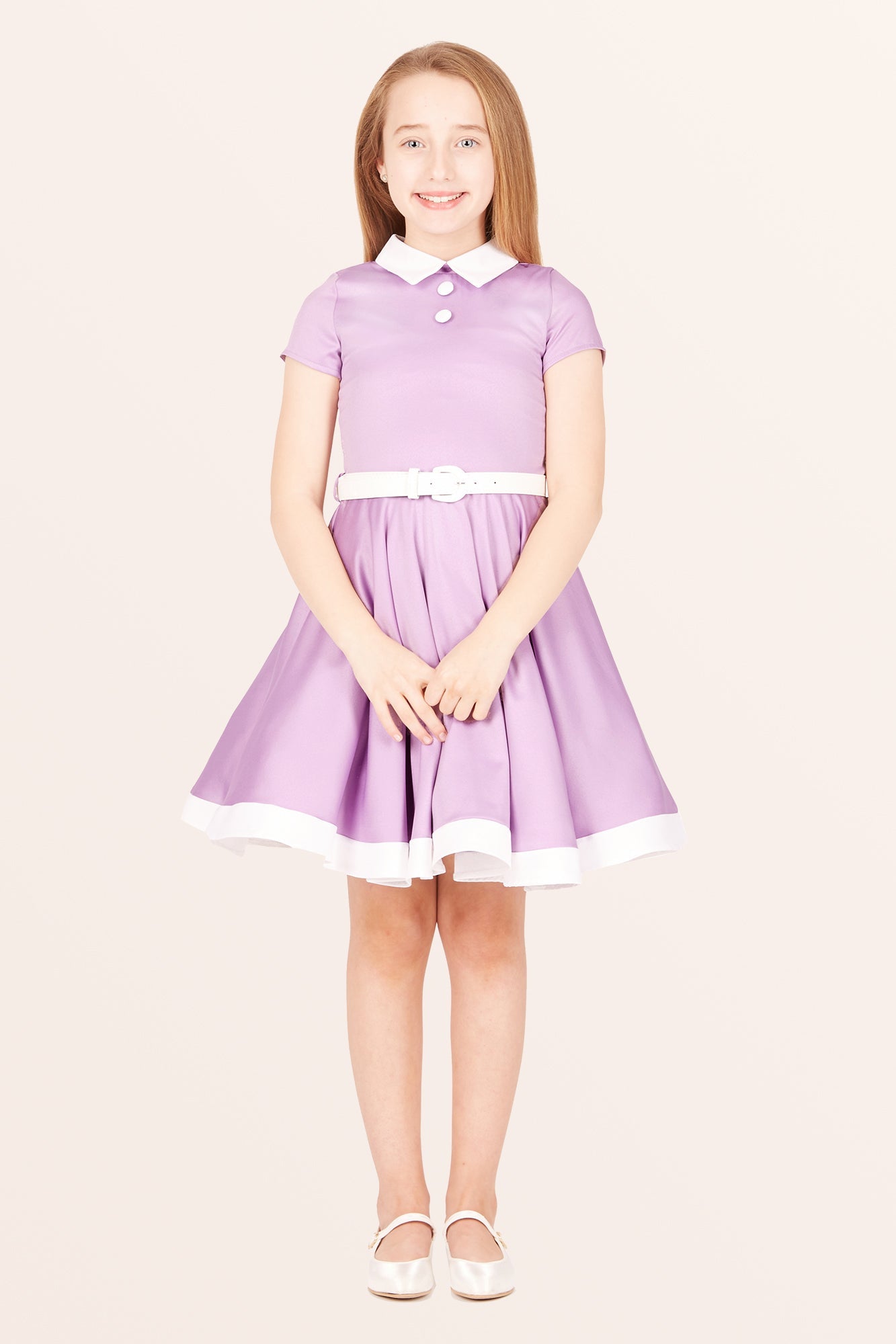 Kids Lucy Clarity Dress - Lilac