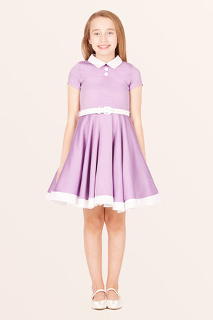 Kids Lucy Clarity Dress - Lilac