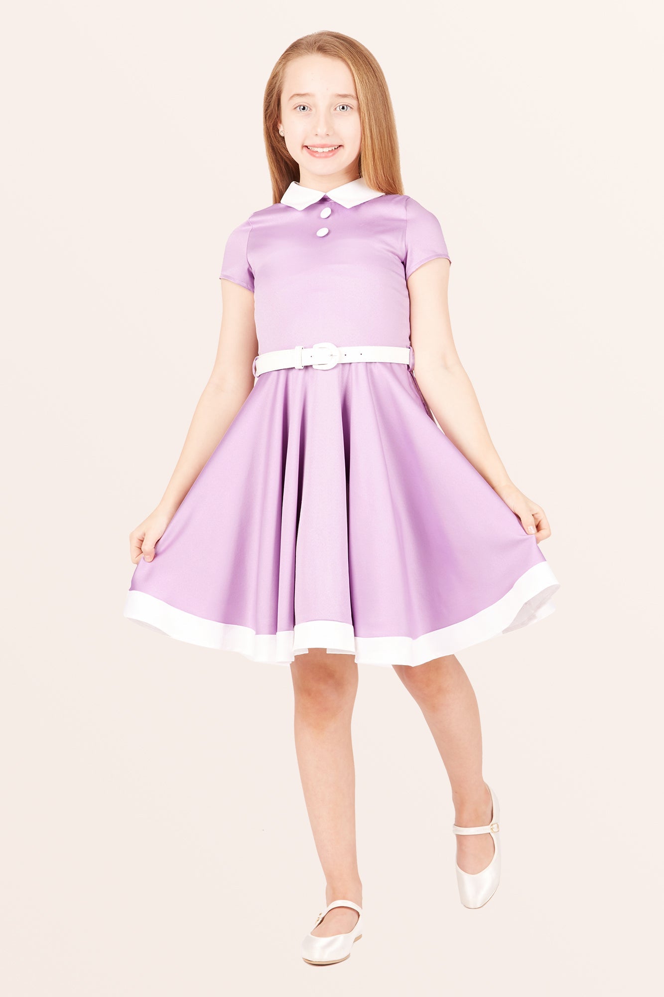 Kids Lucy Clarity Dress - Lilac