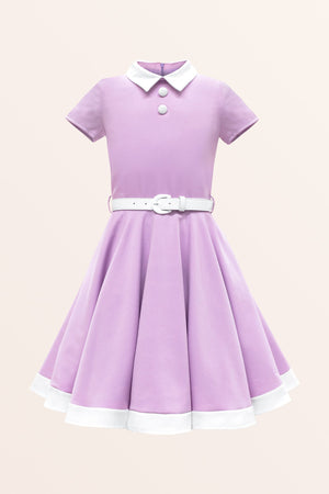 Kids Lucy Clarity Dress - Lilac