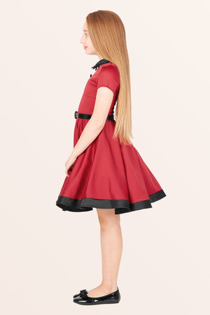 Kids Lucy Clarity Dress - Red