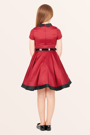 Kids Lucy Clarity Dress - Red