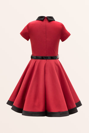 Kids Lucy Clarity Dress - Red