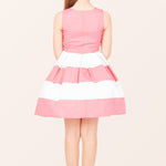 Kids Lilly Striped Dress - Pink