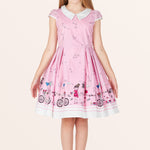 Kids Olivia Polka Dot Dress - Pink