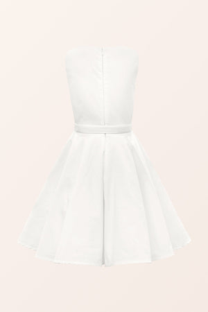Kids Audrey Clarity Dress - Ivory