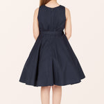 Kids Audrey Clarity Dress - Midnight Blue