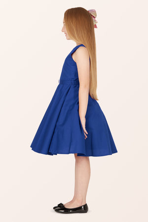 Kids Audrey Clarity Dress - Royal Blue