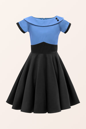 Kids Valerie Clarity Dress - Blue