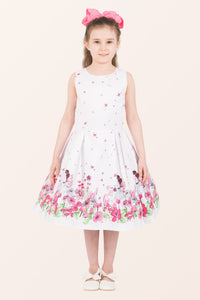 Kids Kira Fairy Dress - White