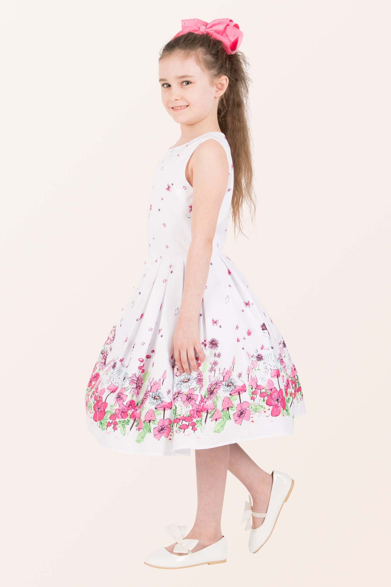 Kids Kira Fairy Dress - White