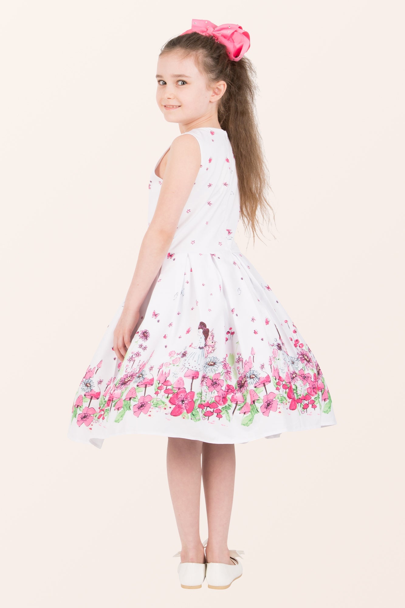 Kids Kira Fairy Dress - White