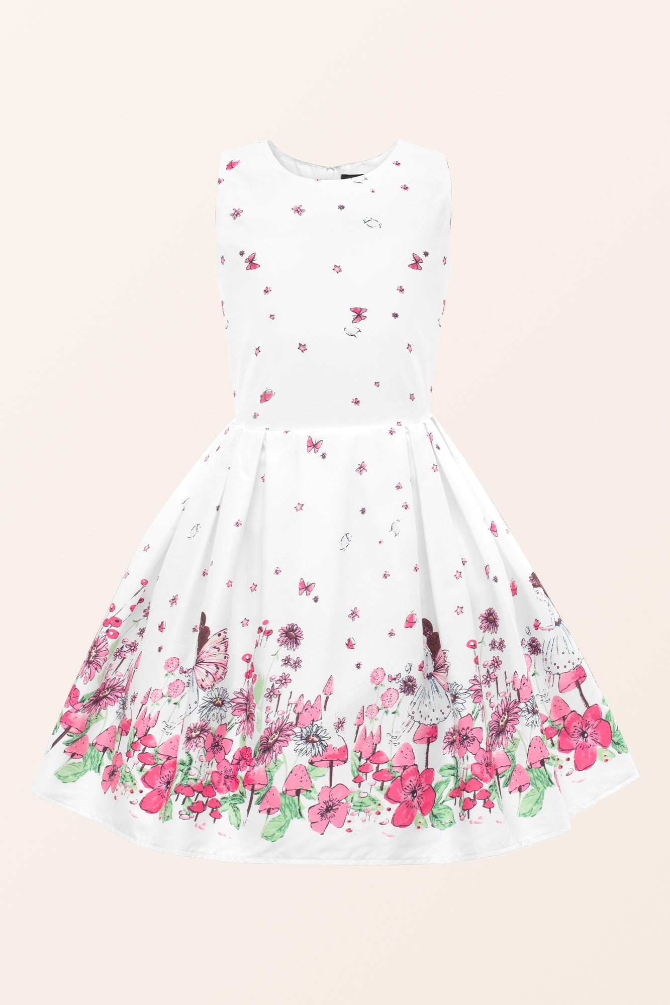 Kids Kira Fairy Dress - White