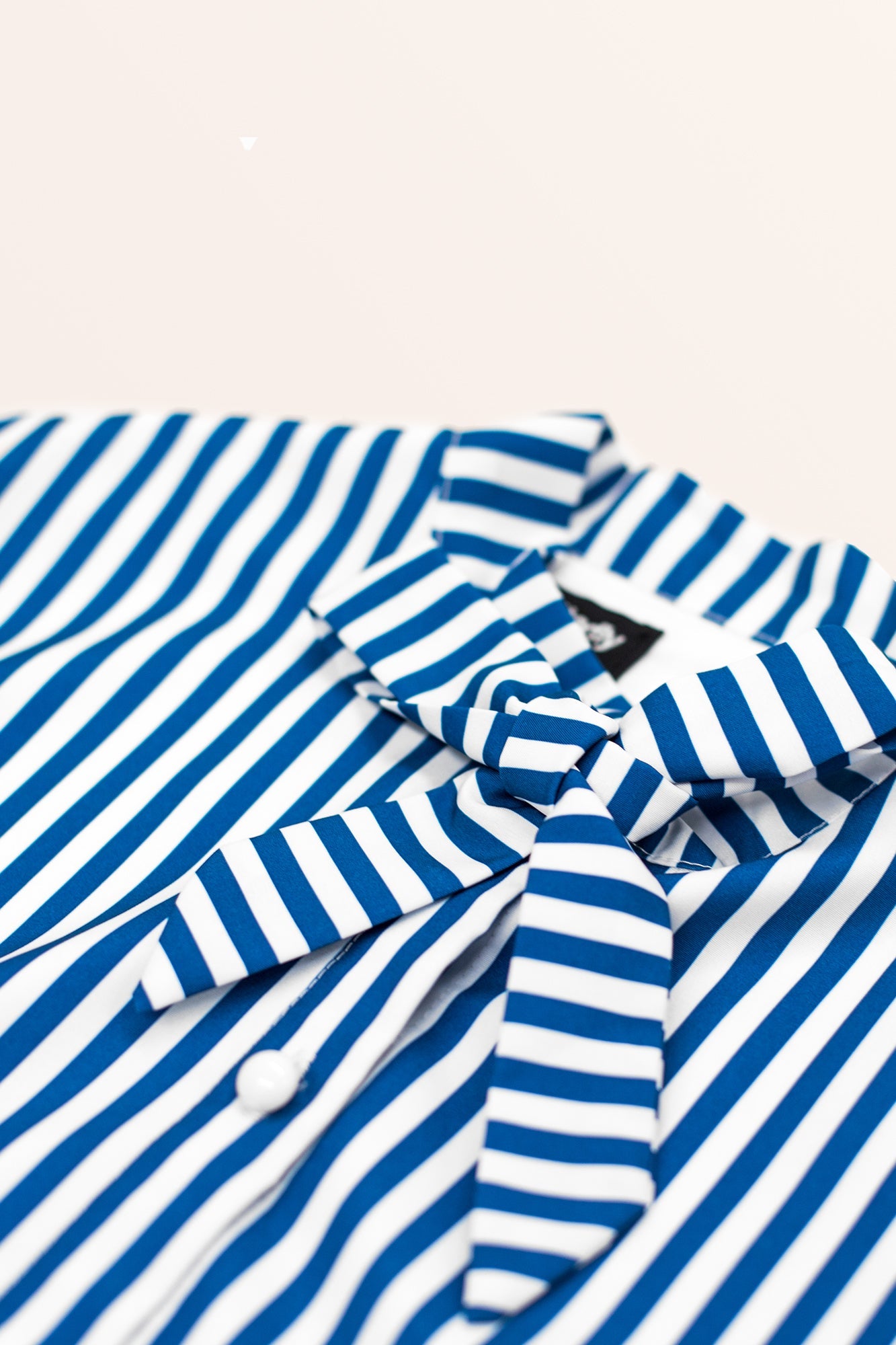 Kids Polly Striped Dress - Blue