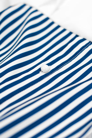 Kids Polly Striped Dress - Blue